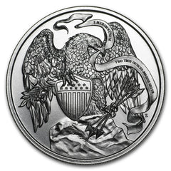 2 oz Silver HR Round - Presidential Tribute Series: Lincoln-1