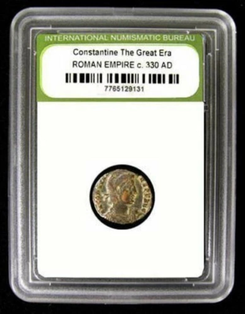 High Quality Constantine the Great Era Ancient Bronze Coin c. 330 AD-1
