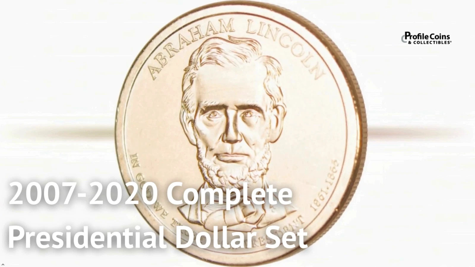 2007-2020 Presidential Dollar 40 Coin Complete Design Set Uncirculated