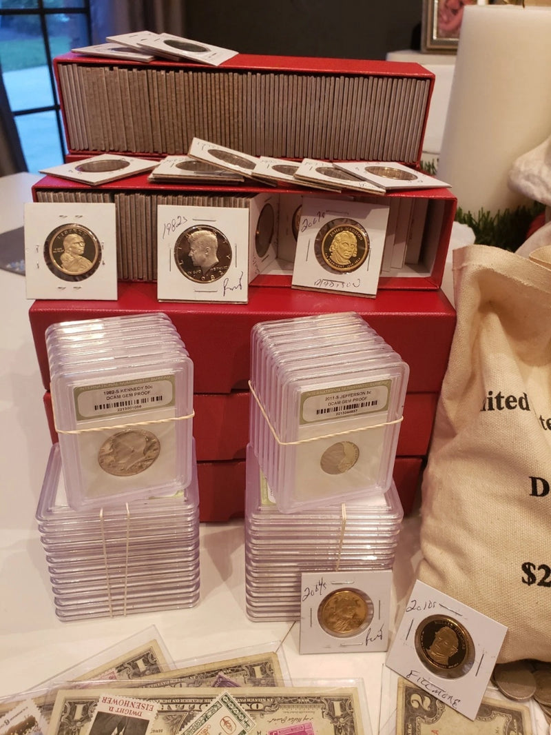 HALLAZGO EN VENTA DE BIENES RAROS, MONEDAS ANTIGUAS DE EE. UU., ORO, LINGOTES DE PLATA 0.999, BILLETES RAROS DE EE. UU.-3