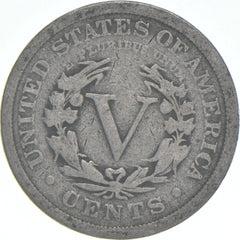 1898 Liberty V Nickel G-2