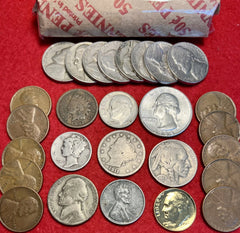 *SALE* NICE US COIN COLLECTION BULLION VINTAGE LOT Gold GP 90% Silver 75+ Coins!-1