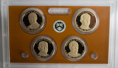 2014 Presidential $1 Coin Proof US Mint 4 Golden Dollars COINS ONLY Presidents-1