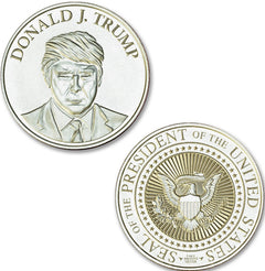 Presidential Seal Donald Trump 1 oz .999 silver coin Make America Great Again-1