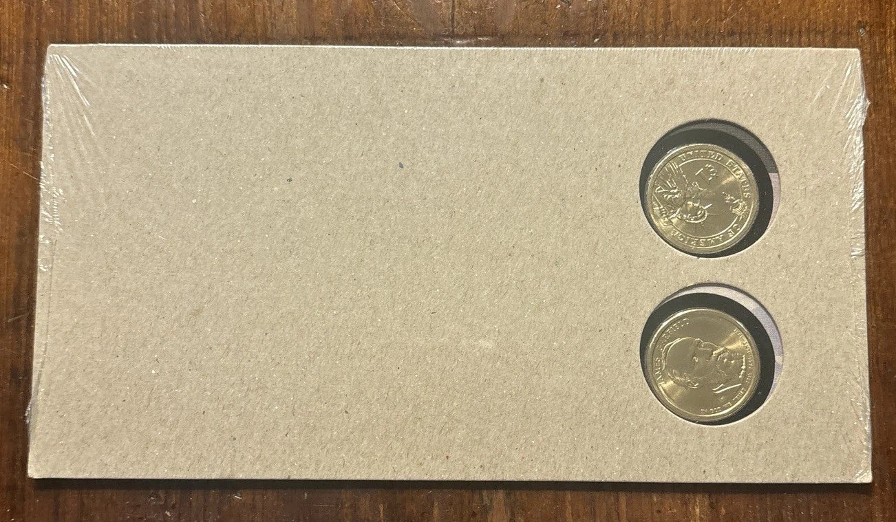 2011 James Garfield P&D Presidential Dollars - Sealed First Day Cover-1