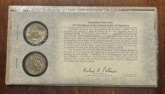 2012 Benjamin Harrison P&D Presidential Dollars - Sealed First Day Cover-1