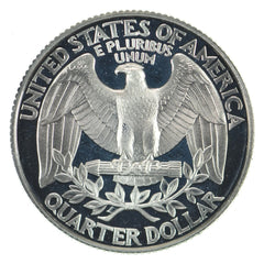 Moneda de 25 centavos de Washington de 1998-S, 90 % de plata a prueba-2