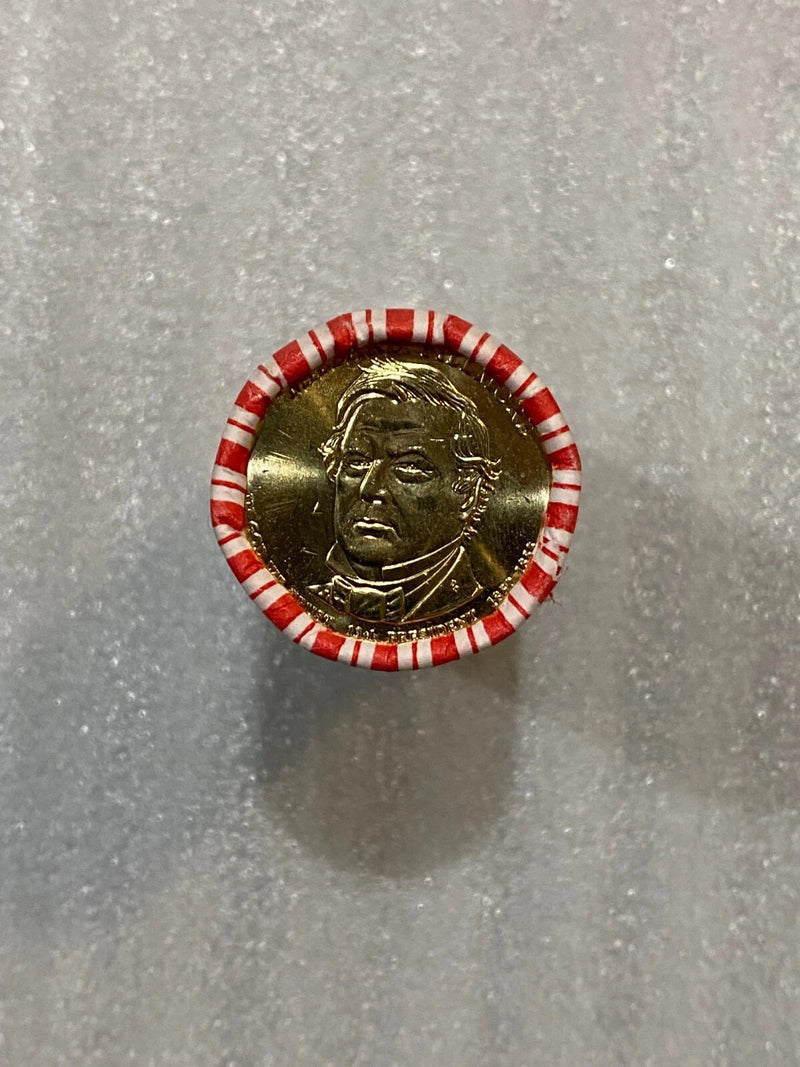 2010 Millard Fillmore US Presidential Dollar Coin Sealed Roll $25 NF String Son-1