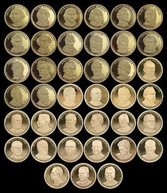 COMPLETE Presidential PROOF Dollar full SET US Mint 39 Coins Total ! All PROOF!!-1