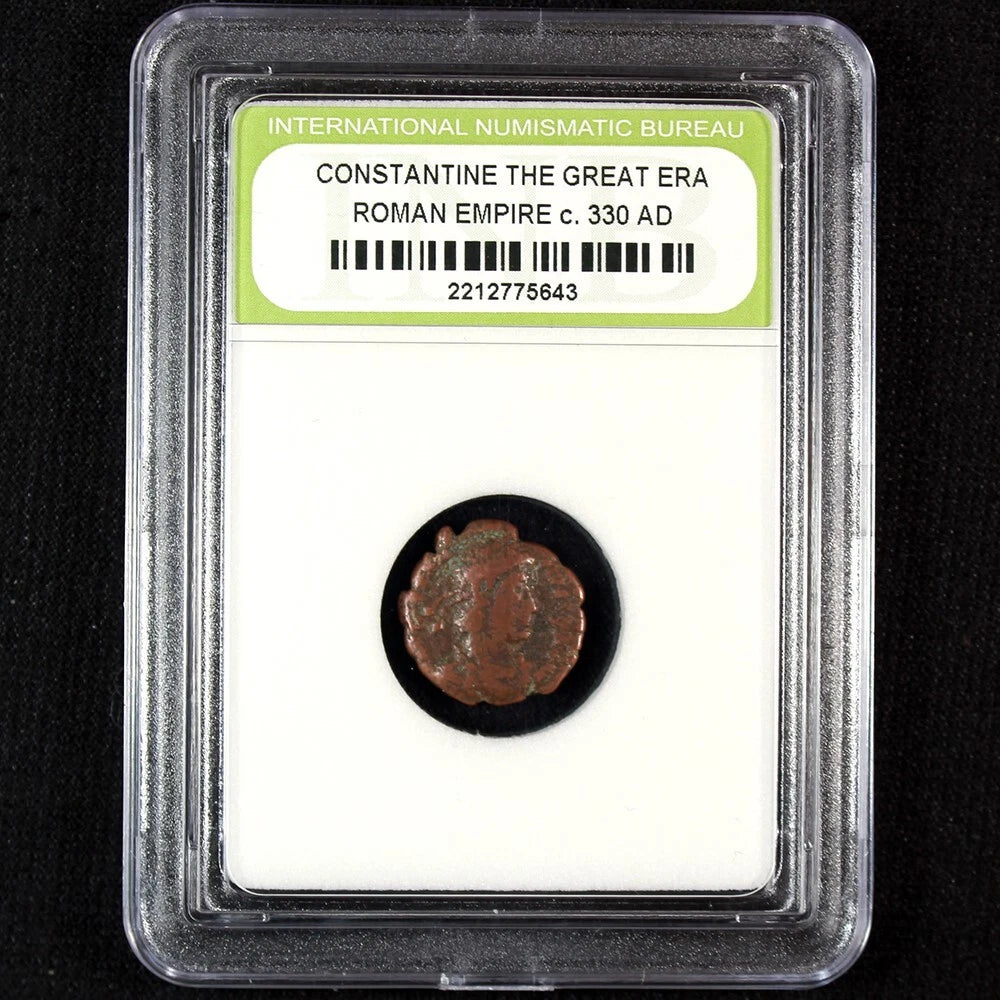 Constantine the Great Era Ancient Bronze Coin c330 AD-1