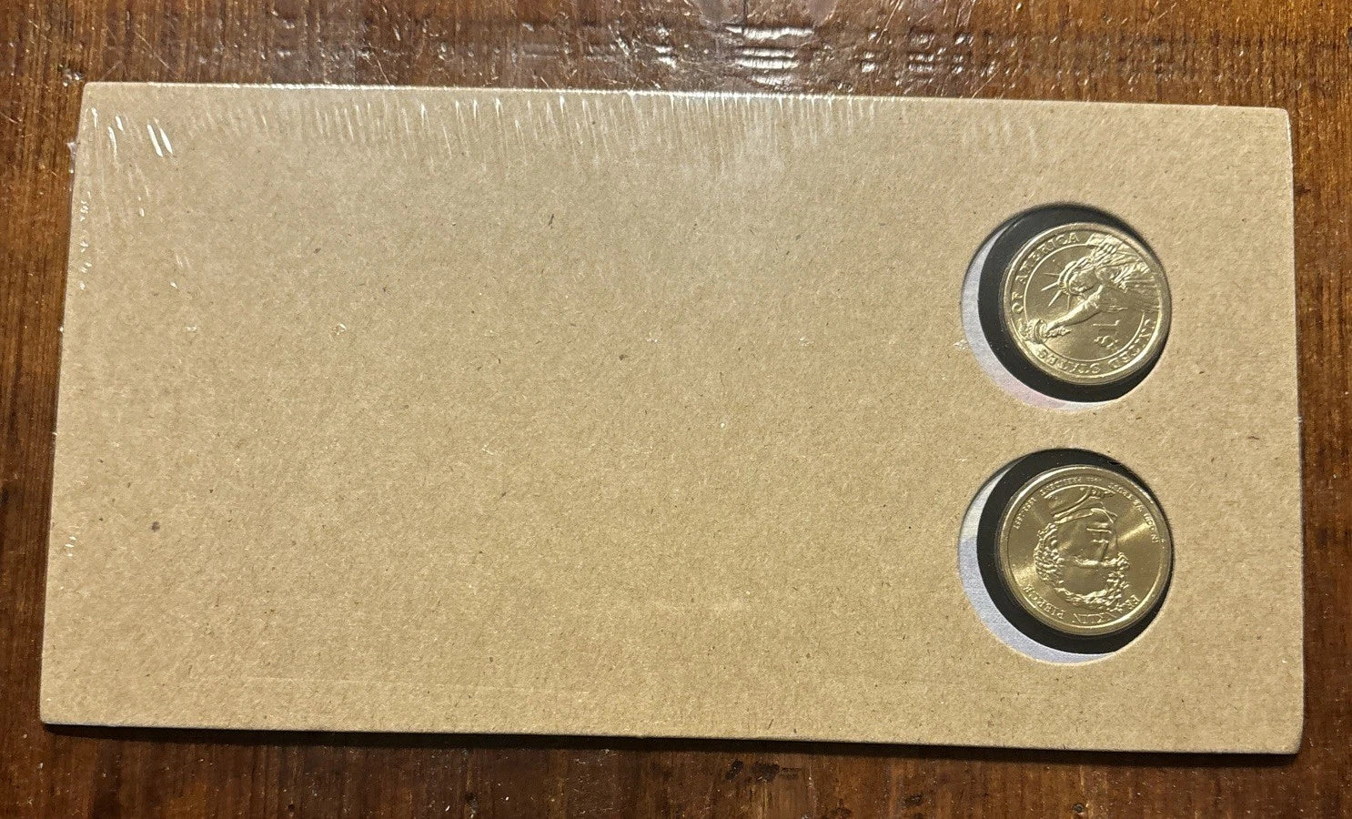 2010P&D Franklin Pierce Presidential Dollars - Sealed First Day Cover
