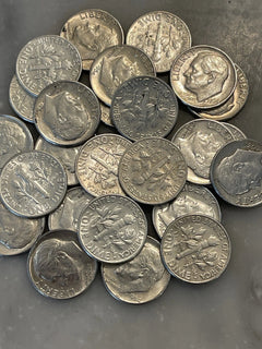 [Lot of 25] 1964 Roosevelt Dimes - ALL 1964 - 90% Silver CHOOSE # LOTS!-1
