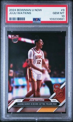 2024-25 Bowman U Now JuJu Watkins Record Setting Score #9 PSA 10 MINT-1