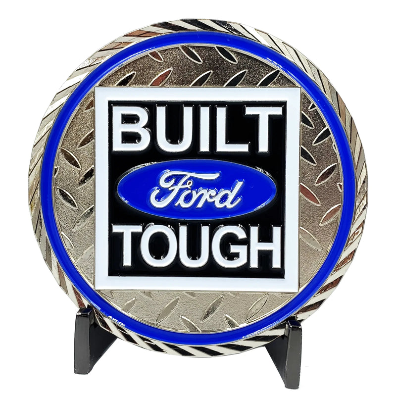 DL1-09 Presidential Task Force Trump Built Ford Tough Challenge Coin-1