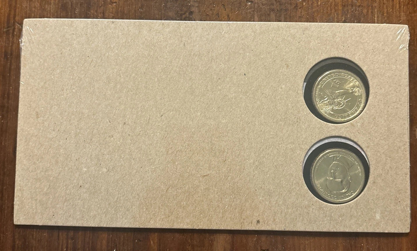 2014 Calvin Coolidge P&D Presidential Dollars - Sealed First Day Cover-1