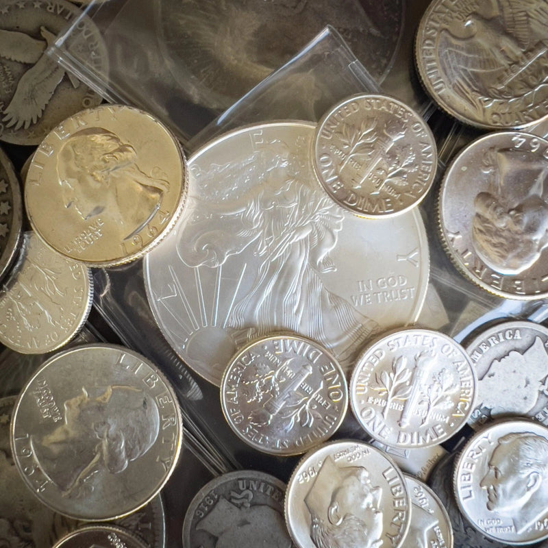 Deluxe Mixed Silver Coin Lot | Vintage U.S. 90% Silver Coin LIQUIDATION SALE-1