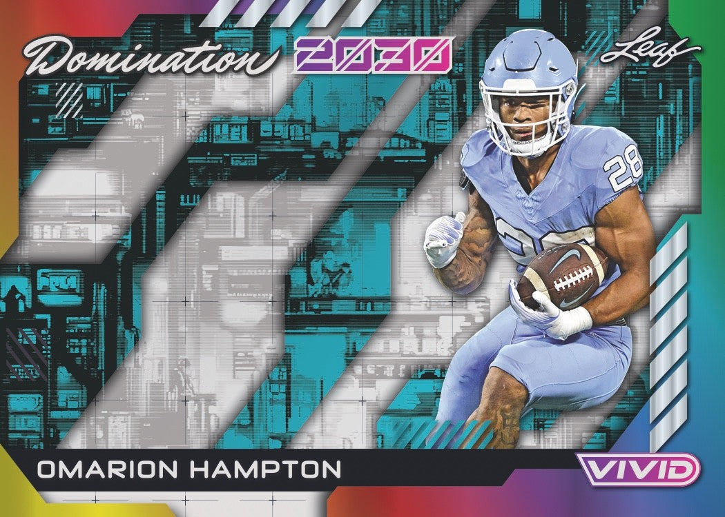 2025 Leaf Vivid Football Factory Sealed Hobby Box-13