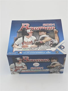 2021 Topps Bowman MLB Baseball Cards Factory Sealed 24 Pack Retail Box-1