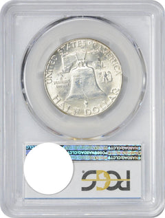 1963 Franklin Silver Half Dollar DDR FS-801 MS64 PCGS-2