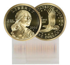 2006-S Proof Sacagawea Dollar 25-Coin Roll-1