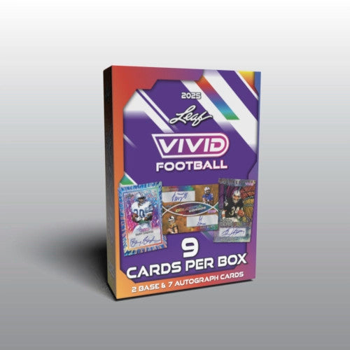 2025 Leaf Vivid Football Factory Sealed Hobby Box-10