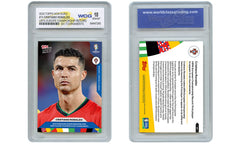 2024 Topps Euro CRISTIANO RONALDO Soccer Championship Record Card #15 - GEM 10-2