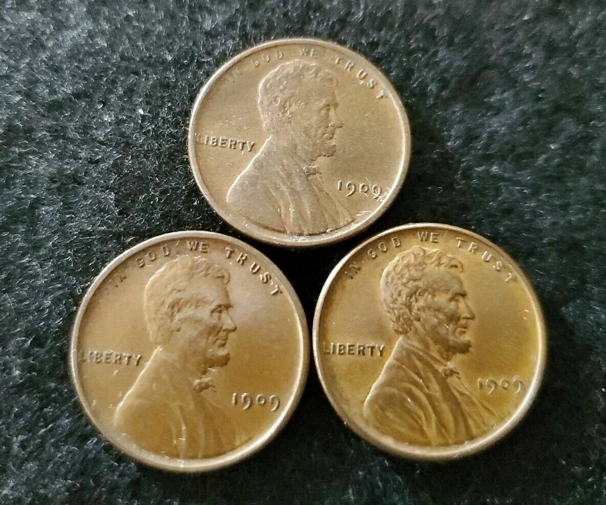 ✯ 1909 年 P VDB 林肯分幣 ✯ 來自遺產收藏的稀有便士 ✯-3