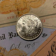 ✯(1) GEM BU O Morgan Silver Dollar From OBW Roll Estate Hoard ✯ O Mint Unc ✯-6