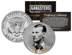 JESSE JAMES Outlaw Bank Robber JFK Kennedy Half Dollar U.S. Colorized Coin-1