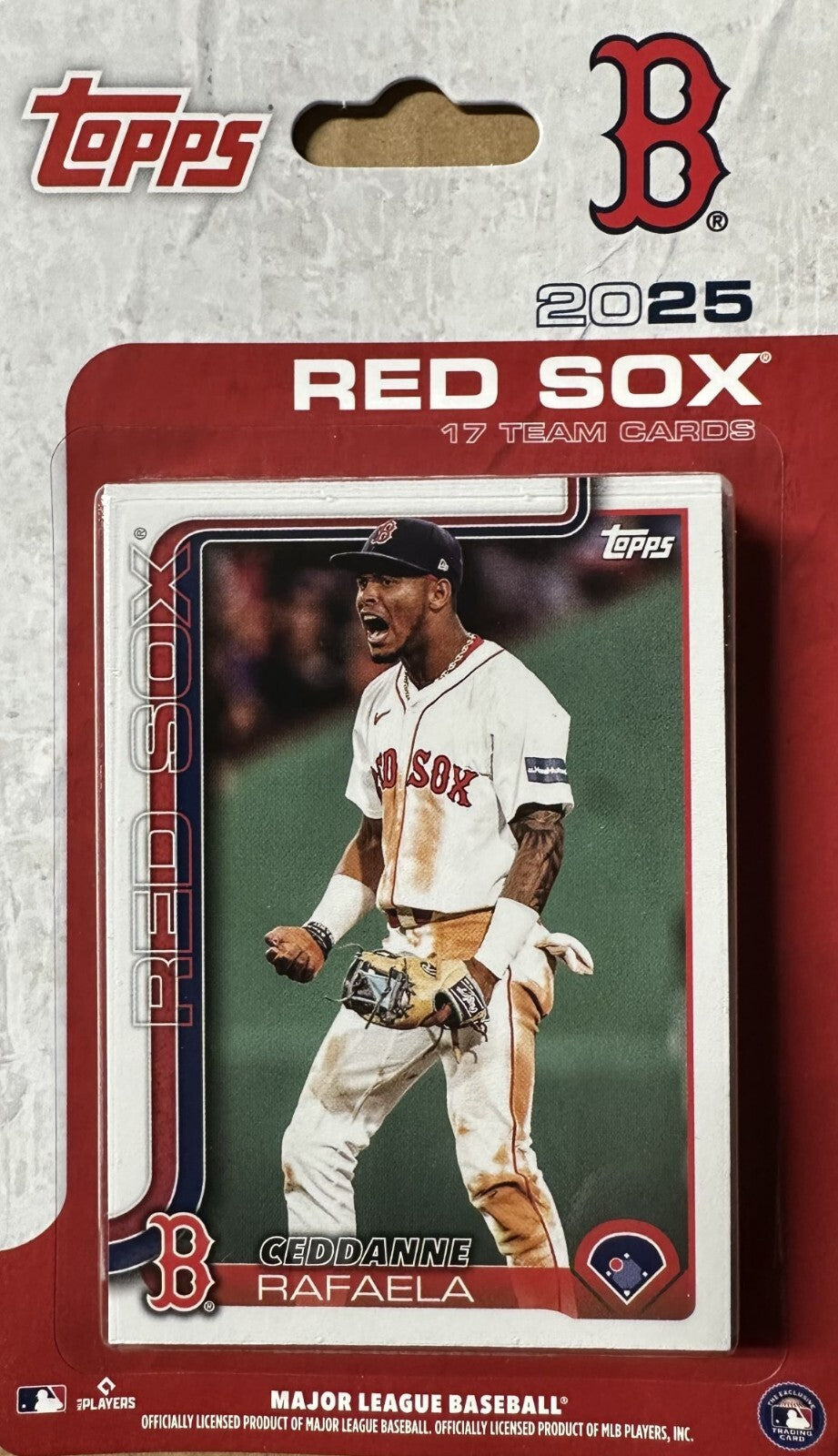 Boston Red Sox 2025 Topps Factory Sealed Team Set Devers Story 2 ROOKIE Cards