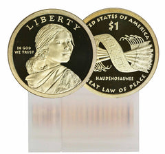 2011-S Proof Sacagawea Dollar 25-Coin Roll-1