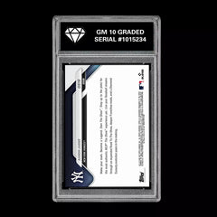 Graded 10 Aaron Judge #OS19 2026 Topps Now MLB The Show Cover Yankees-2