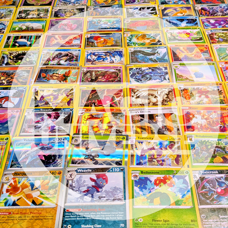 100 Pokémon TCG Foil Rares Only – All Authentic Foil Rare Trading Cards – Collector’s Edition Hobby Set Limited Promo Cards-2