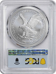 2022 $1 American Silver Eagle MS70 First Day of Issue PCGS-2
