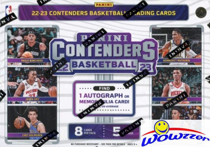 2022/23 Panini CONTENDERS Basketball EXCLUSIVE Sealed Blaster Box-AUTO/MEM