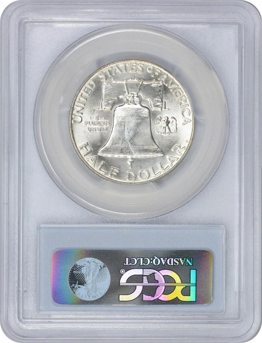 1963-D Franklin Silver Half Dollar MS64FBL PCGS