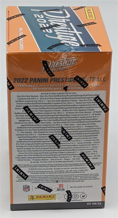 Factory Sealed 6 Pack Blaster Box 2022 Panini Prestige NFL Football Cards-5
