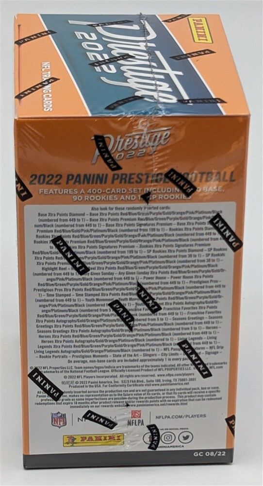 Factory Sealed 6 Pack Blaster Box 2022 Panini Prestige NFL Football Cards-5