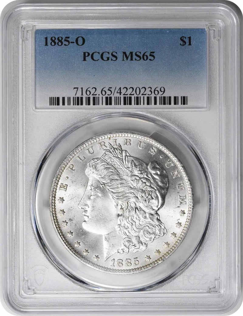 1885-O Morgan Silver Dollar MS65 PCGS-1
