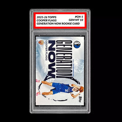 Graded 10 COOPER FLAGG #GN-1 ROOKIE RC 2025-26 Topps Basketball --1