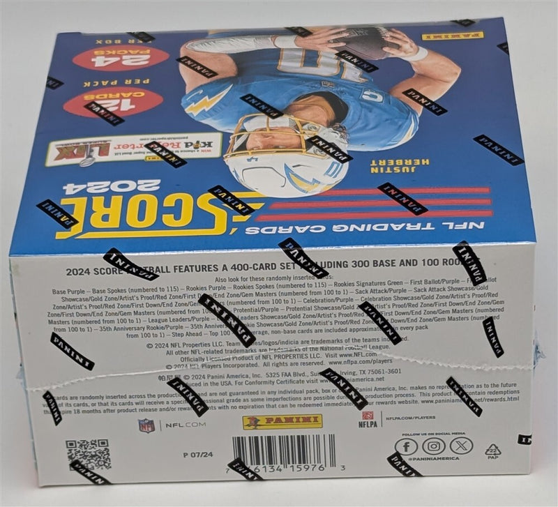 Factory Sealed Retail Box 2024 Panini Score NFL Football Cards-3