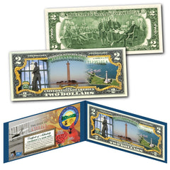 PERRY'S VICTORY NATIONAL PARK Ohio Genuine Legal Tender $2 Bill-2