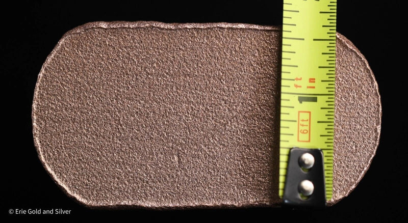 10 Pounds Fine Copper Bar Rectangle Ingot Element Design | 10lbs-3