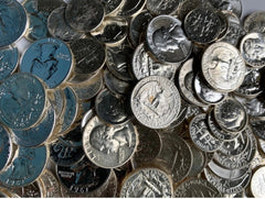 ✯ UNCIRCULATED 90% SILVER Old U.S. Estate Coin Lot - Rare Silver Pre-1965 BONUS!-2