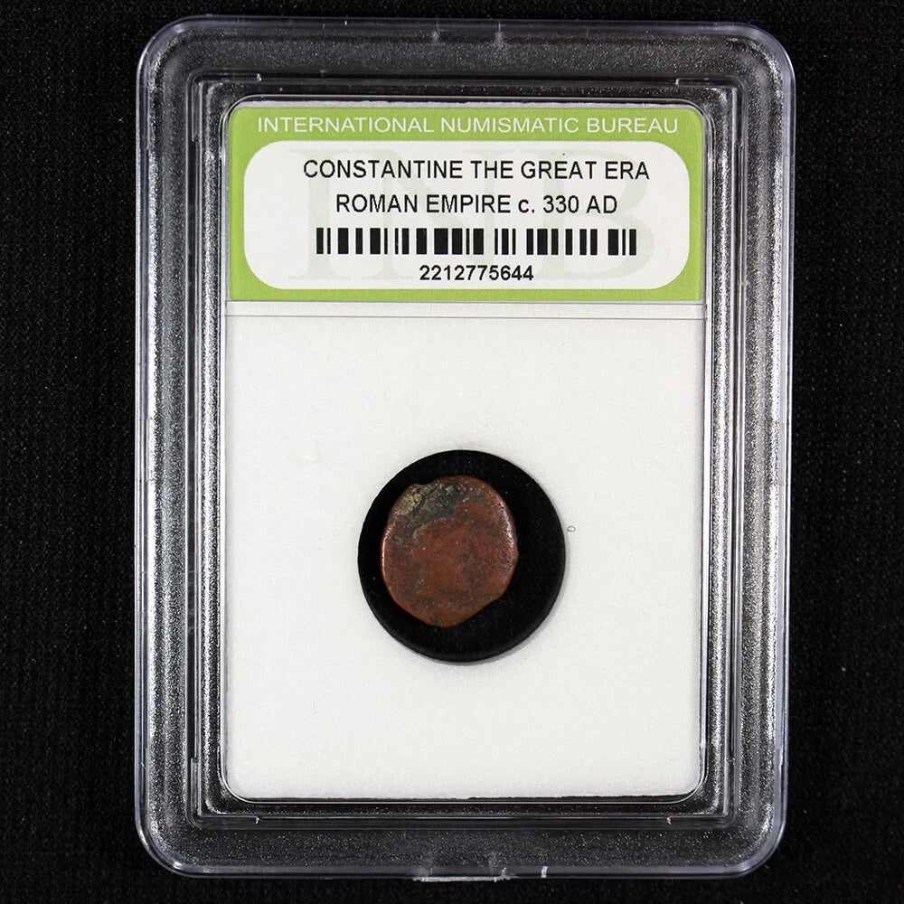 Constantine the Great Era Ancient Bronze Coin c330 AD-2