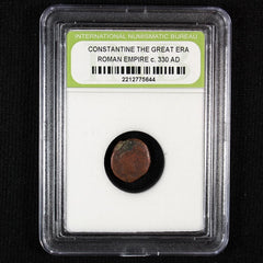 Constantine the Great Era Ancient Bronze Coin c330 AD-2