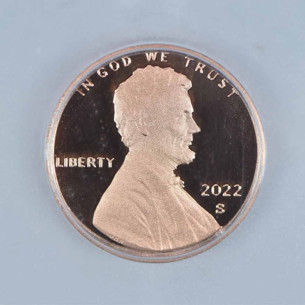Lincoln Shield Cent PR70 DCAM ICG 2022-S-3
