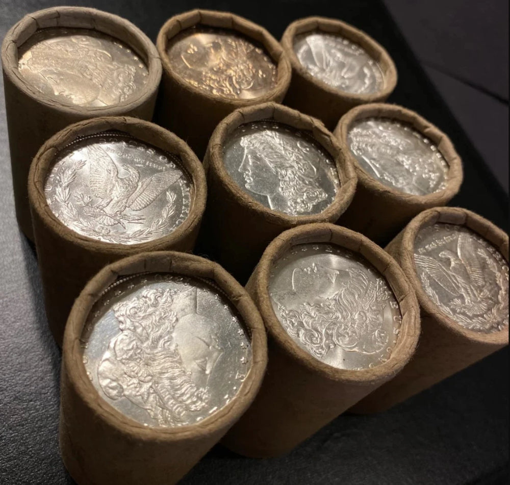 GEM BU O Morgan Silver Dollar ~ De OBW Roll Estate Hoard ~ O Mint UNC LOT ~-3