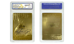 1997 KEN GRIFFEY JR FLEER 23K GOLD ROOKIE CARD Signature Series - GEM MINT 10-2