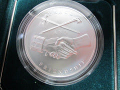 US Mint Presidential .999 Fine Silver 1oz. Medal Coin _ John Tyler-2